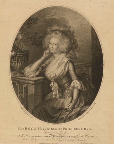 Hänen kuninkaallinen korkeutensa prinsessa Royal tekijältä Peltro W. Tomkins