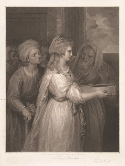 Rouva Seaforth as, Tuccia - Vestal-neitsyt tekijältä Peltro W. Tomkins