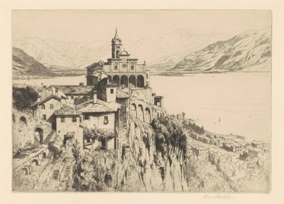 Santa Maria del Sasso, Locarno tekijältä Percival Gaskell