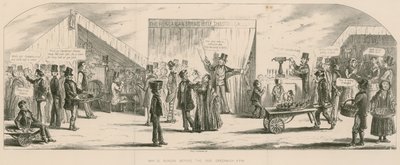 Bartholomew Fair, Lontoo: sunnuntai ennen messuja, Greenwich tekijältä Percy Cruikshank