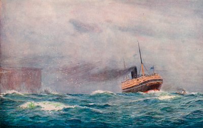 A P. & O. Steamer Outward Bound, 1913 tekijältä Percy F.S. Spence