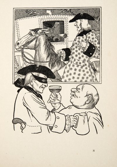 Vanhat tottumukset, sarjasta Sata anekdoottia eläimistä, pub. 1924 tekijältä Percy J. Billingshurst