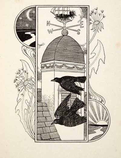 Strange Rooks, sarjasta Sata anekdoottia eläimiä, pub. 1924 tekijältä Percy J. Billingshurst