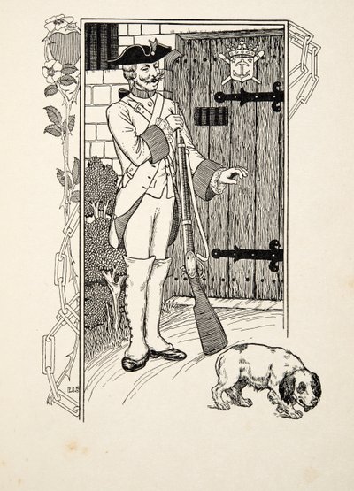 Särkynyt sydän, sarjasta Sata anekdoottia eläimistä, pub. 1924 tekijältä Percy J. Billingshurst