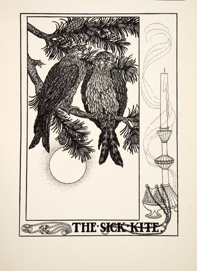 Sairas leija, julkaisusta A Hundred Fables of Aesop, pub.1903 tekijältä Percy J. Billingshurst