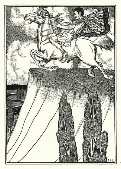 Antiokhouksen kuolema (litho) tekijältä Percy James Billinghurst