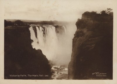Victoria Falls, The Main Fall (m/v kuva) tekijältä Percy M. Clark