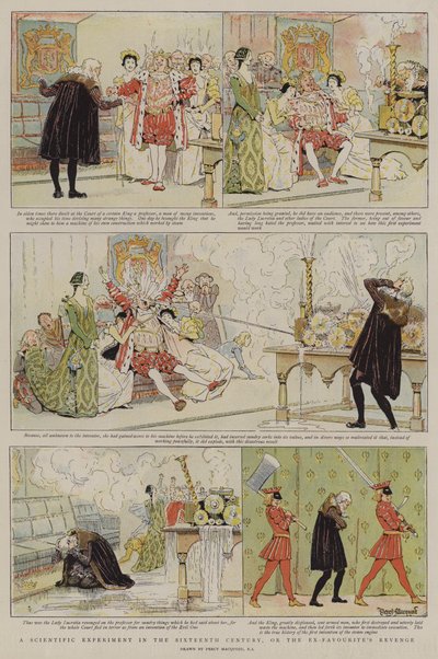 Tieteellinen kokeilu 1500-luvulla tai entisen suosikin kosto tekijältä Percy Macquoid