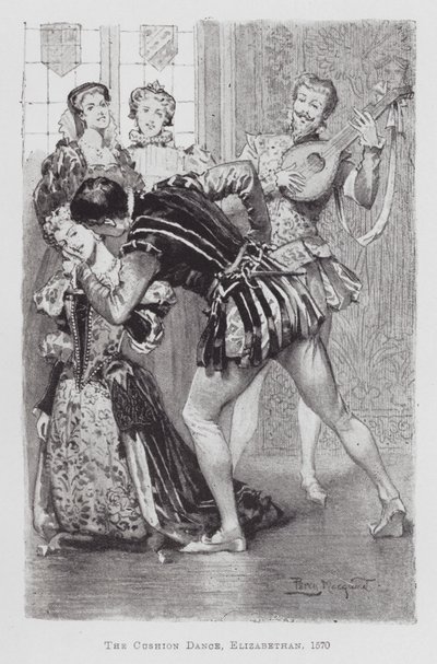 Tanssi: The Cushion Dance, Elizabethan tekijältä Percy Macquoid