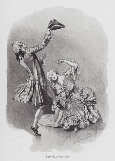 Tanssi: The Gavotte tekijältä Percy Macquoid
