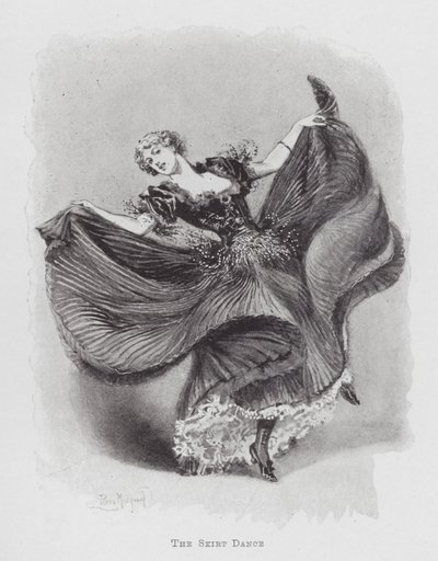 Tanssi: Hametanssi (litho) tekijältä Percy Macquoid