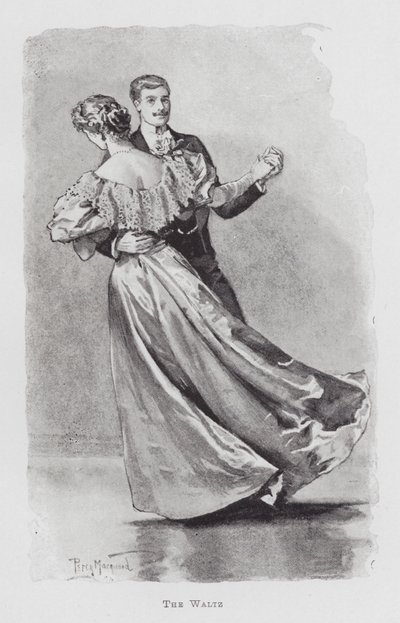 Tanssi: valssi (litho) tekijältä Percy Macquoid