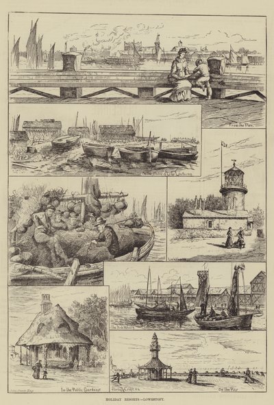 Lomakeskukset, Lowestoft tekijältä Percy Robert Craft