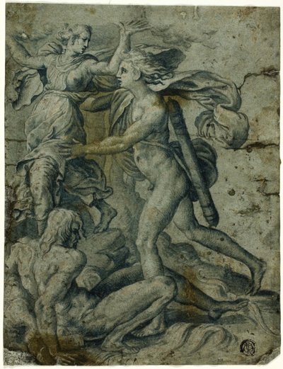 Apollo ja Daphne tekijältä Perino del Vaga