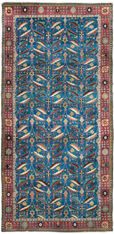 Kirman "maljakko"-matto, Kaakkois-Persia, 1600-luvun puoliväli tekijältä Persian School