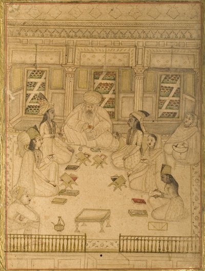 Sadin Gulistanin käsikirjoitus, 1787 tekijältä Persian School