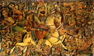 Karbalan taistelu, 1800-luku tekijältä Persian School