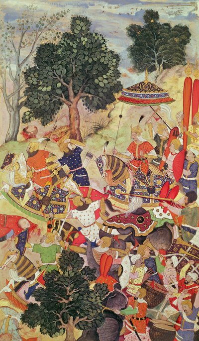 Bakadur Khanin vangitseminen tekijältä Persian School