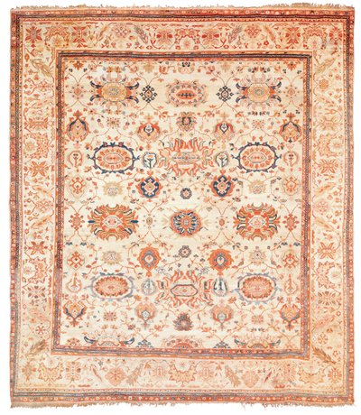 Ziegler-matto, Sultanabadin alue, Länsi-Persia, noin 1880 tekijältä Persian School