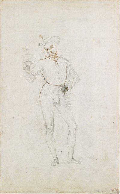 Tutkimus hahmosta tiekien palvonnassa, c1470-1520 tekijältä Perugino