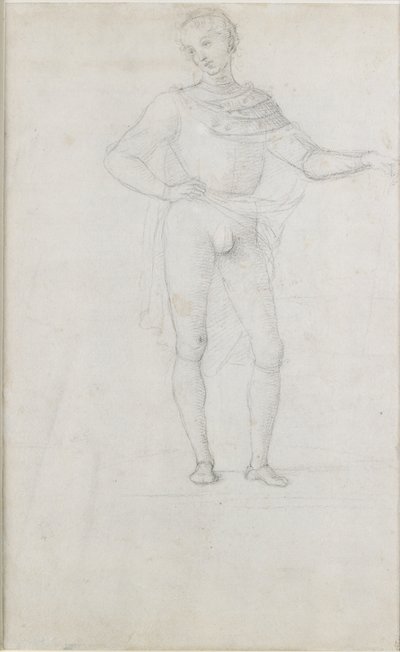 Tutkimus hahmosta tiekien palvonnassa, c1470-1520 tekijältä Perugino