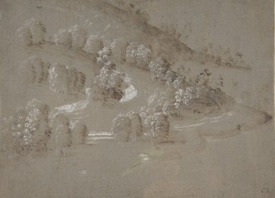 Maisema recto, Maisema verso, 1489-90. tekijältä Perugino