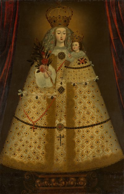 Guapulon neitsyt Maria, 1700-luku. tekijältä Peruvian