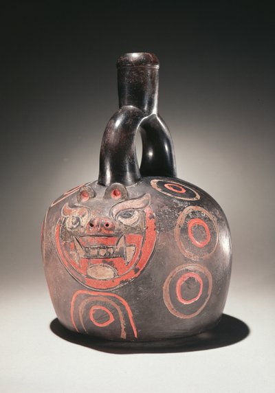 Puma-astia, Chavin-kulttuuri, noin 90 eKr. (keraaminen) tekijältä Peruvian School