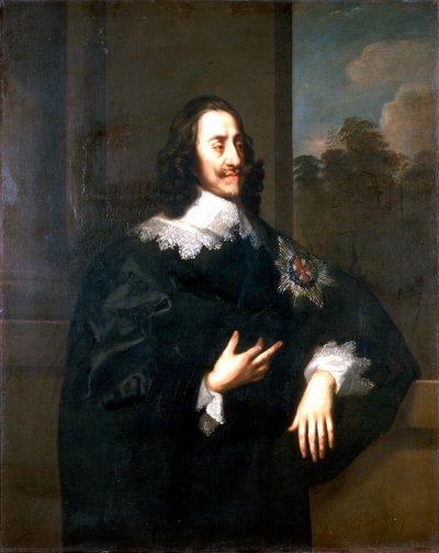 Kuningas Kaarle I, n. 1660-1670 (öljy kankaalle) tekijältä Peter (circle of) Lely