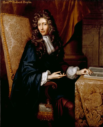 Herran muotokuva. Robert Boyle, n. 1689 (öljy kankaalle) tekijältä Peter (school of) Lely