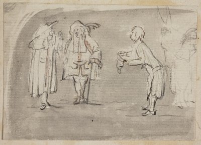 Escenes de la "Masquerade" finlandesa de Ludvig Holberg tekijältä Peter Cramer