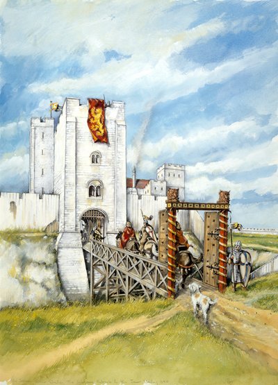 Old Sarum, 1140, c1990-2010 tekijältä Peter Dunn