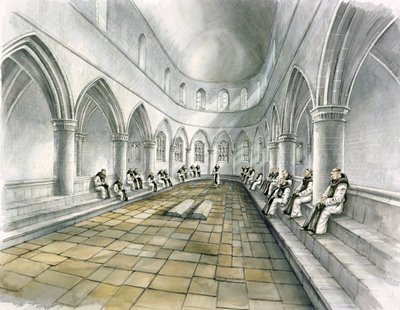 Rievaulx Abbey, 1300-luku, 1990-2010 tekijältä Peter Dunn