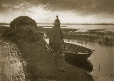 Suomies matkalla leikkaamaan Schoof-juttuja, noin 1886. tekijältä Peter Emerson und Thomas Goodall