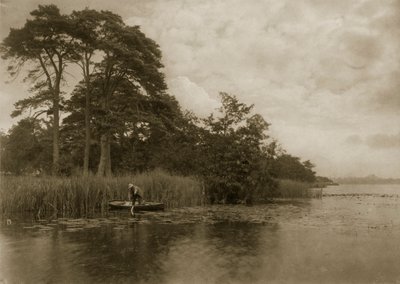 The Haunt of the Pike, noin 1886 tekijältä Peter Emerson und Thomas Goodall