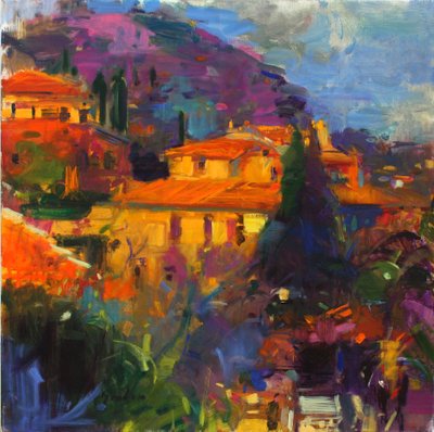 St Paul de Vence tekijältä Peter Graham (Contemporary)