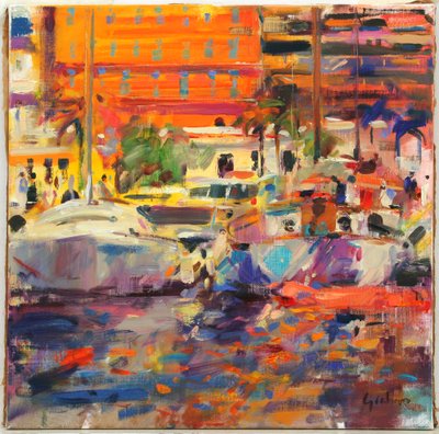 Riviera Mentonissa tekijältä Peter Graham (Contemporary)