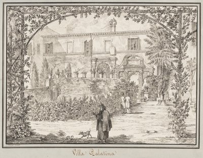 Palatinuksen huvila tekijältä Peter Heinrich Lambert von Hess