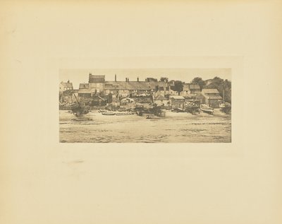 Vanhan Yarmouthin kulma tekijältä Peter Henry Emerson