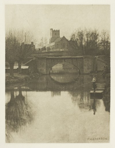 Broxbournen kirkko tekijältä Peter Henry Emerson