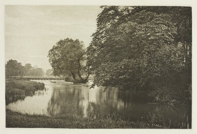 Crow-Island Stream, Wye-joki tekijältä Peter Henry Emerson