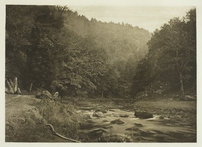 Dove Dale (Staffordshiren puolella) tekijältä Peter Henry Emerson