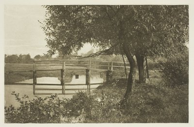 "Kylväjällä", lähellä Waltonin taloa Shallowfordissa. tekijältä Peter Henry Emerson