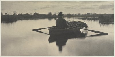 Soutu kotiin elämästä ja maisemasta Norfolk Broadsilla, 1886, levy XXI, 1886. tekijältä Peter Henry Emerson