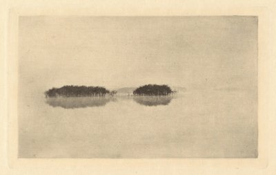 Lone Lagoon vuonna 1895 tai sitä ennen. tekijältä Peter Henry Emerson