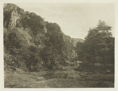 Tissingtonin tornit, Dove Dale tekijältä Peter Henry Emerson