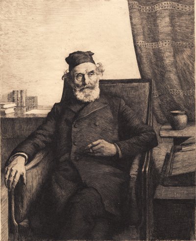 Taiteilijan isä Jens Peter Ilsted tekijältä Peter Vilhelm Ilsted