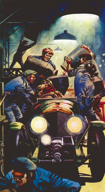 1928 4,5 litran Bentley Le Mansissa tekijältä Peter Jackson
