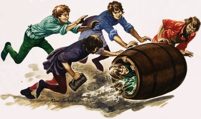 Äskettäin pätevä oppipoika upotetaan olueen ja kääritään tynnyriin tekijältä Peter Jackson