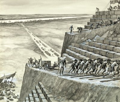 Suuren pyramidin rakentaminen Gizaan tekijältä Peter Jackson